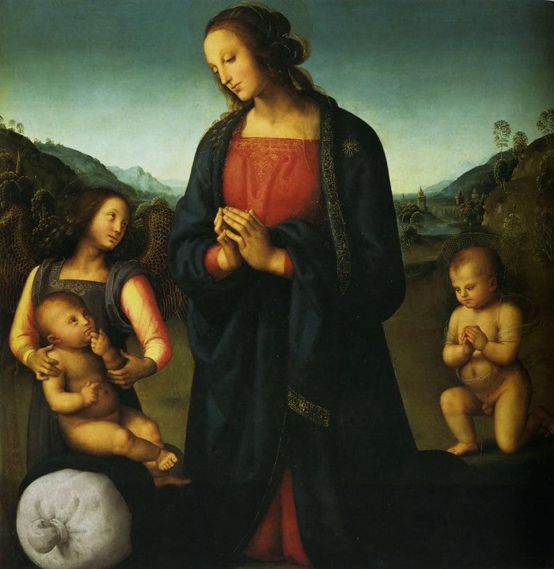 The Virgin with the Bag - Pietro Perugino
