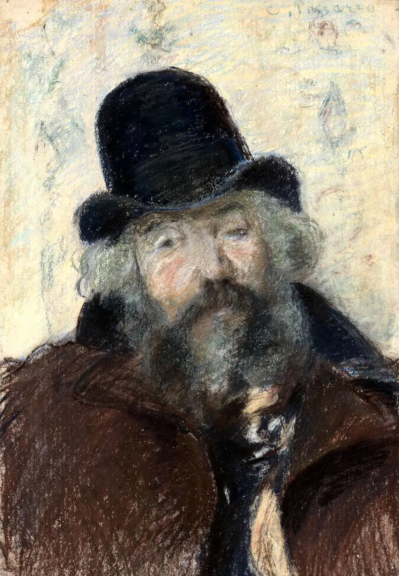 Portrait of Ludovic Piette - Camille Pissarro