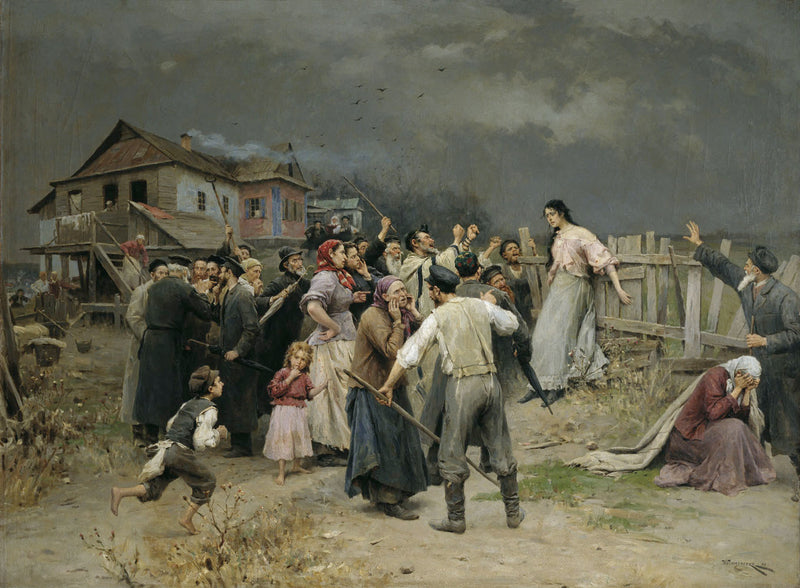 Victime du fanatisme - Mykola Pymonenko