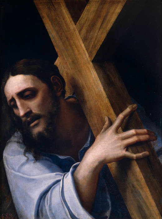 Jesus Christ Carrying the Cross - Sebastiano del Piombo
