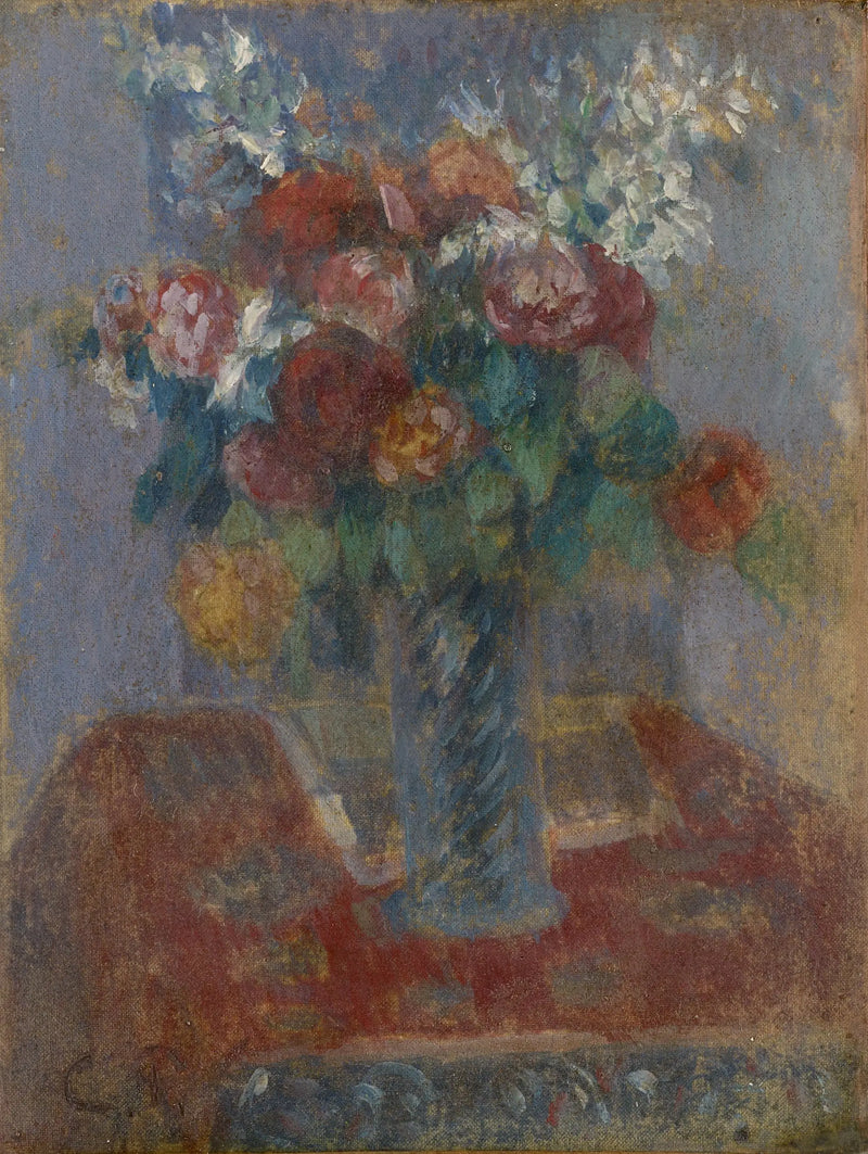 Bouquet of Flowers - Camille Pissarro