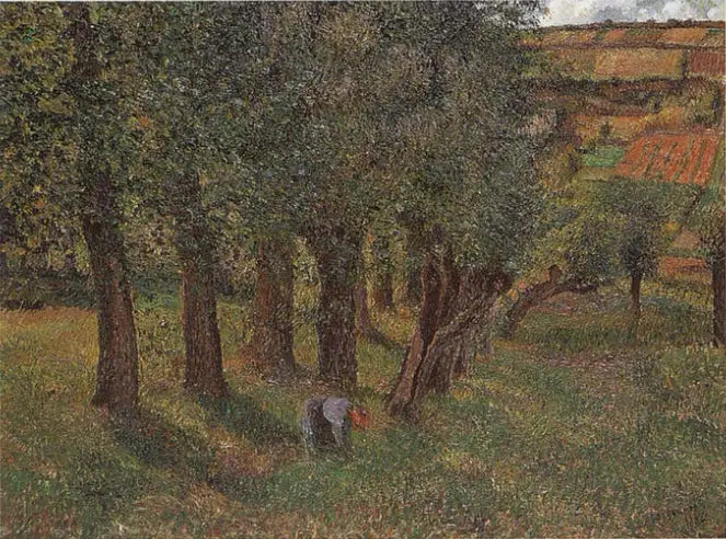 The Cabbage at Pontoise - Camille Pissarro