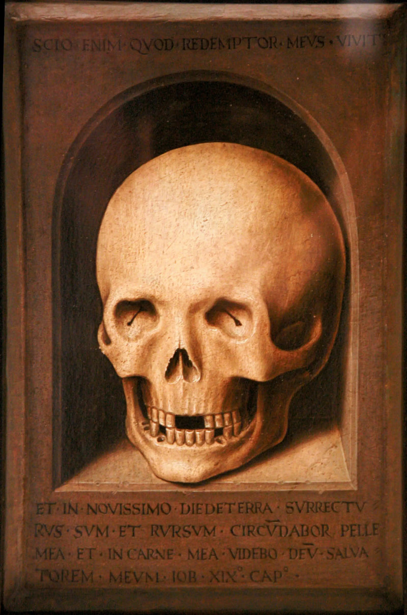 A skull - Hans Memling