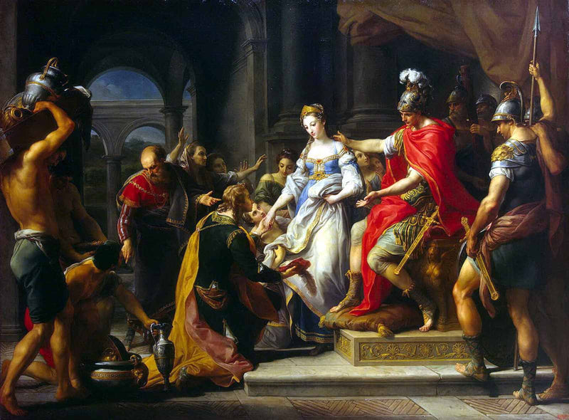 Continence of Scipio - Pompeo Batoni