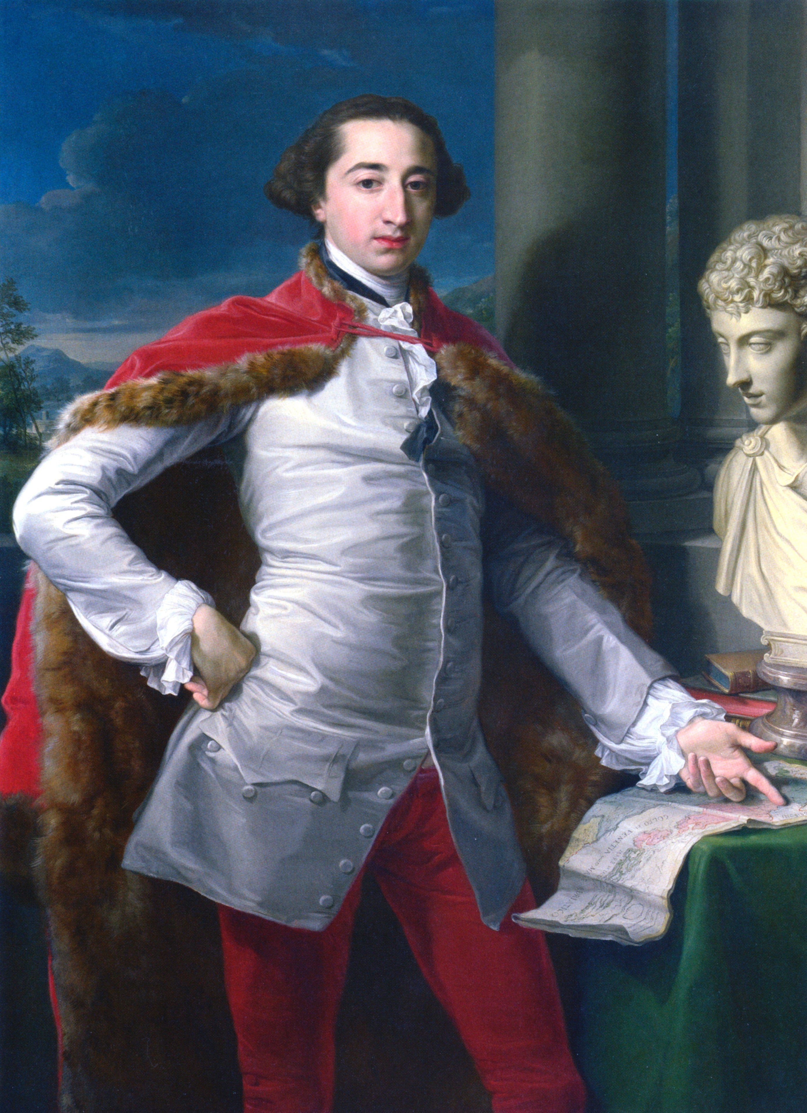 Portrait de Richard Milles - Pompeo Batoni - Alpha Reproduction