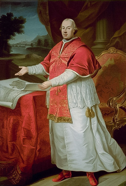 Portrait of Pope Pius VI - Pompeo Batoni