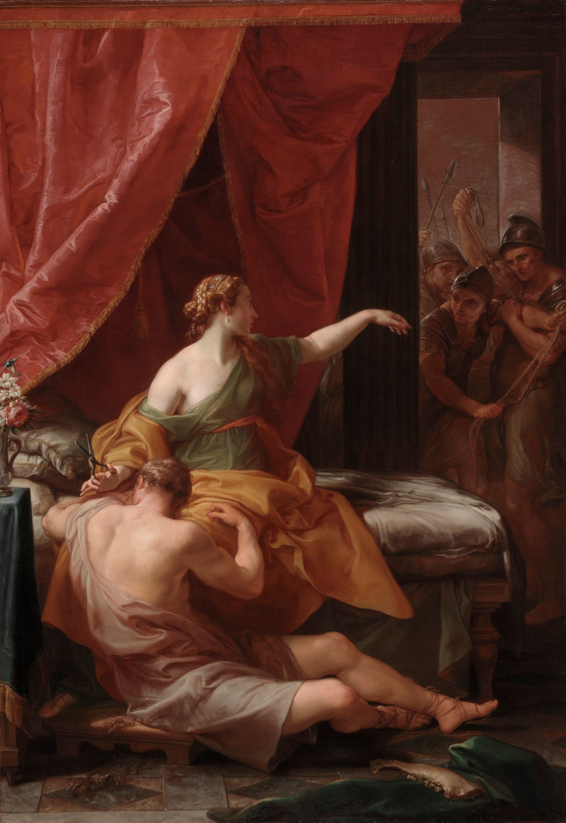 Samson and Delilah - Pompeo Batoni