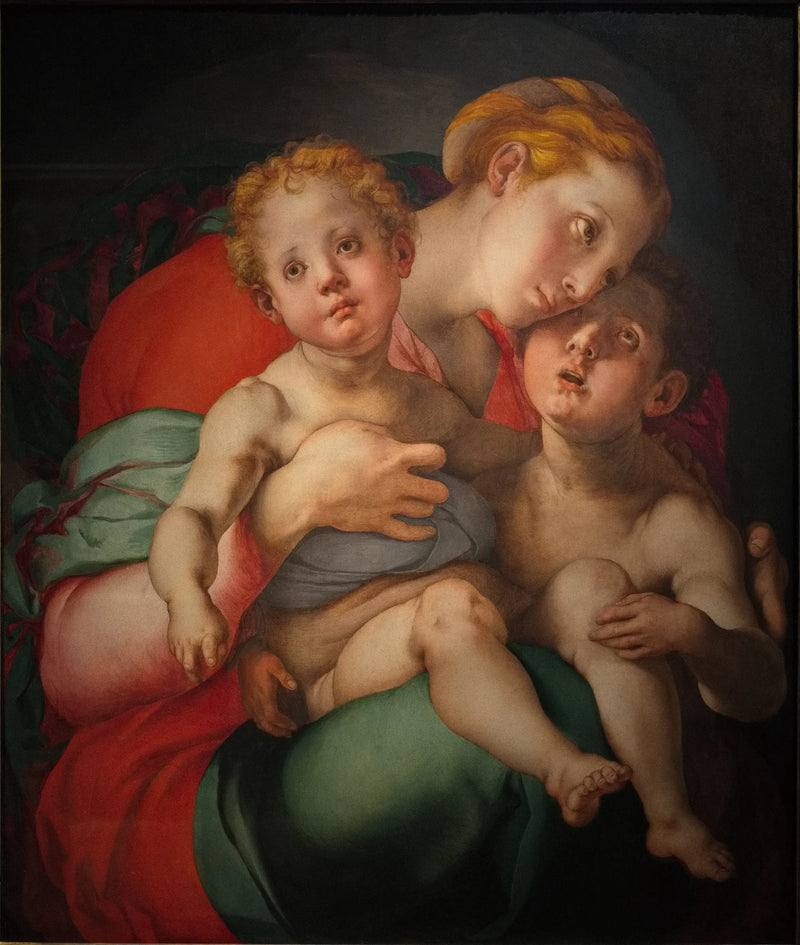 Virgin and Child with the Little Saint John - Pontormo
