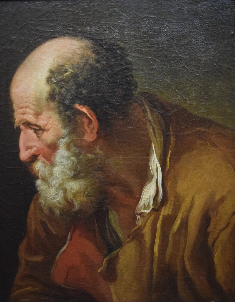 Portrait de Vieillard - Joseph-Marie Vien