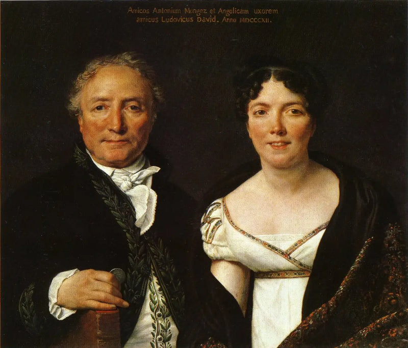 Mr. and Mrs. Mongez - Jacques-Louis David