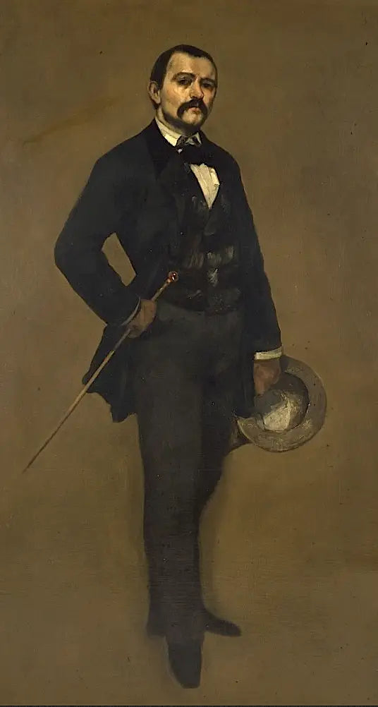 Portrait of Max Buchon - Gustave Courbet