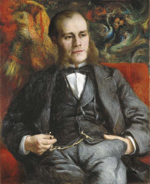 Reproduction du tableau « Portrait de Pierre-Henri Renoir - Pierre-Auguste Renoir » par Alpha Reproduction en peinture à l’huile