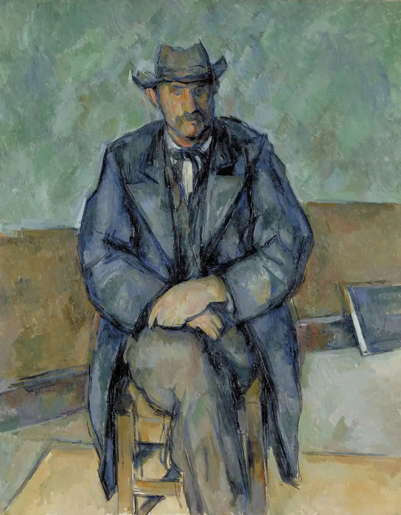 Portrait of a Peasant - Paul Cézanne