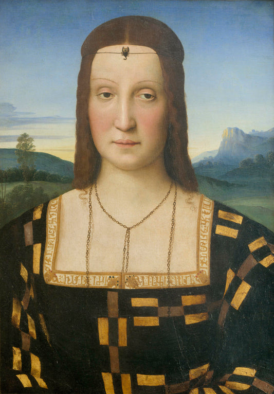 Portrait of Élisabeth Gonzaga - Raphaël (painter)