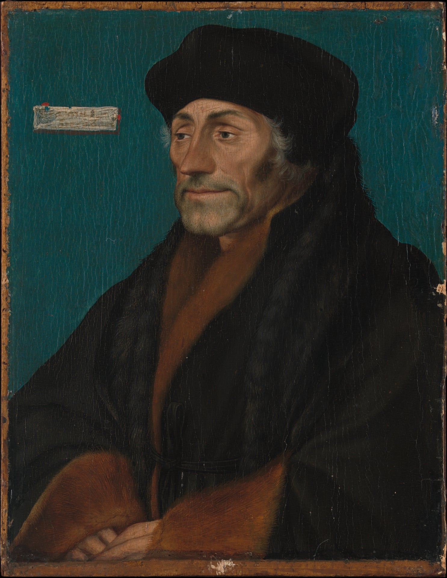 Erasmus of Rotterdam - Hans Holbein le Jeune