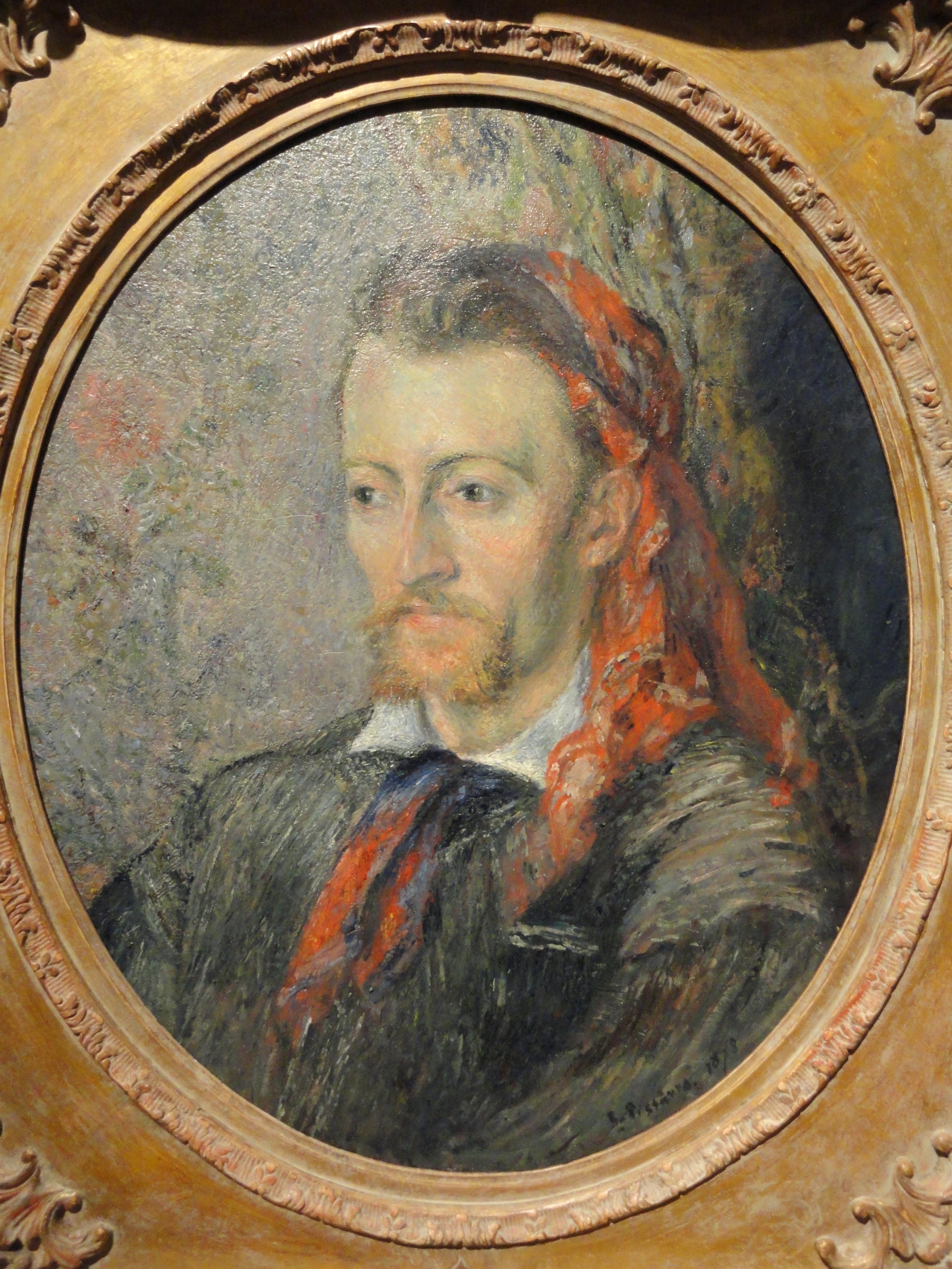Reproduction du tableau « Portrait d'Eugène Murer - Camille Pissarro » par Alpha Reproduction en peinture à l’huile