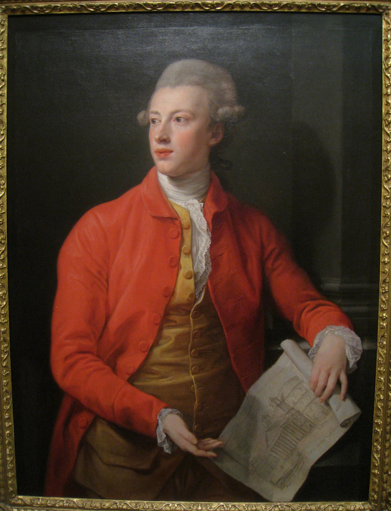 Portrait of John Corbet from Sundorne Castle, Shrewsbury - Pompeo Batoni