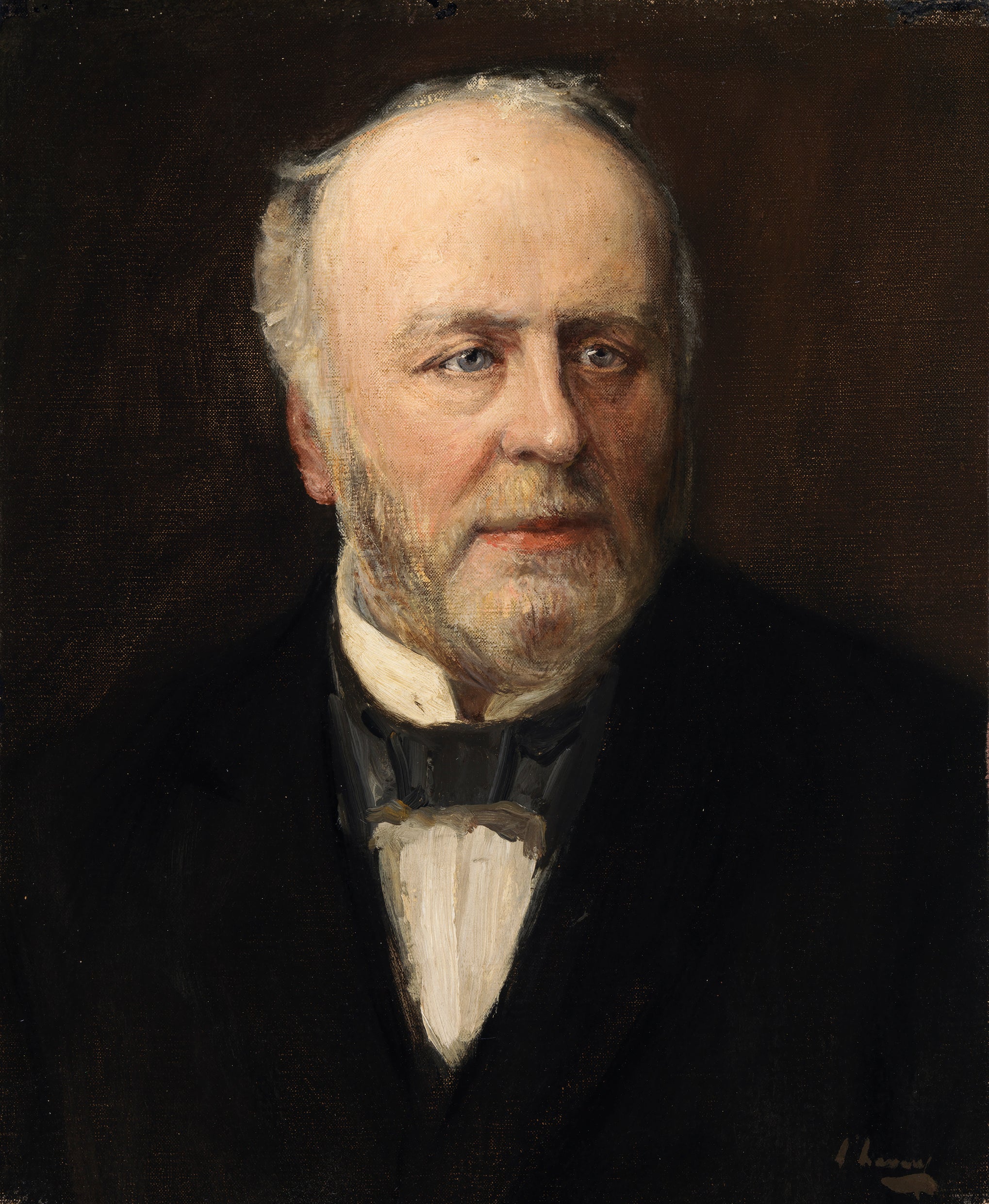 Portrait of John Thomas Gilbert (1829-1897), antique dealer - John Lavery