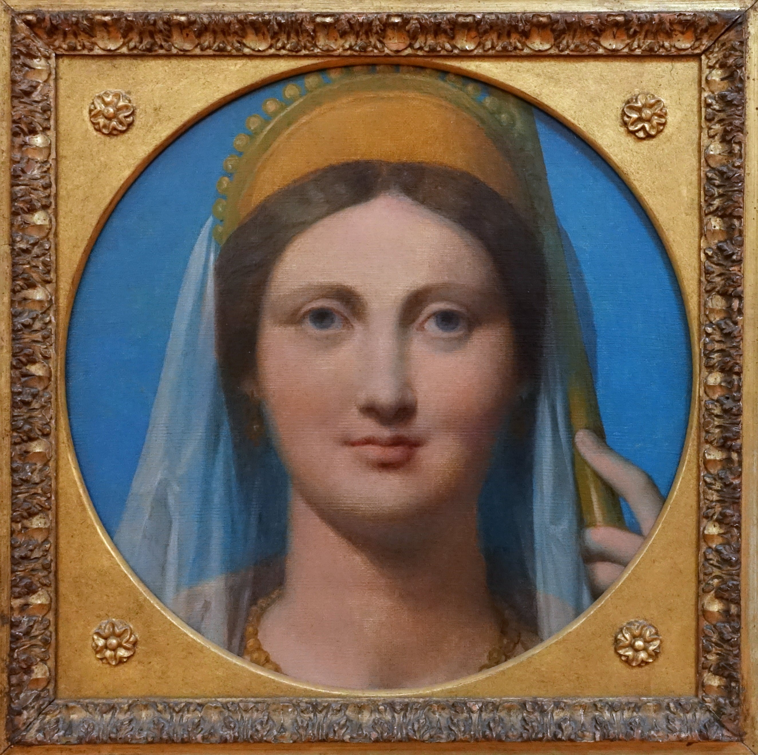 Portrait of Madame Jacques Ignace Hittorf as Juno - Jean-Auguste-Dominique Ingres