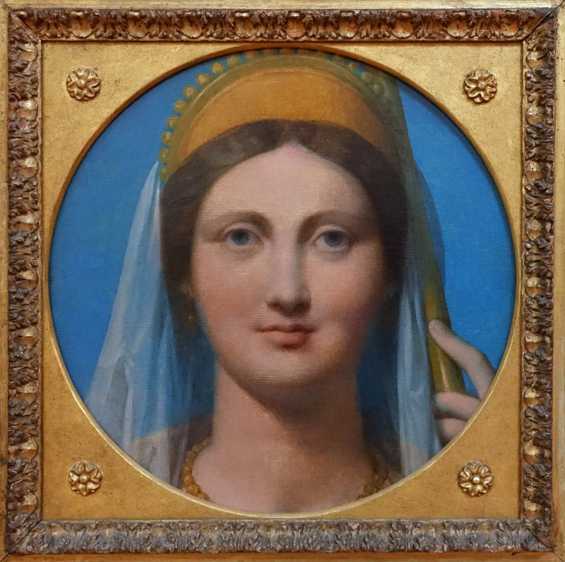 Portrait of Madame Jacques Ignace Hittorf as Juno - Jean-Auguste-Dominique Ingres