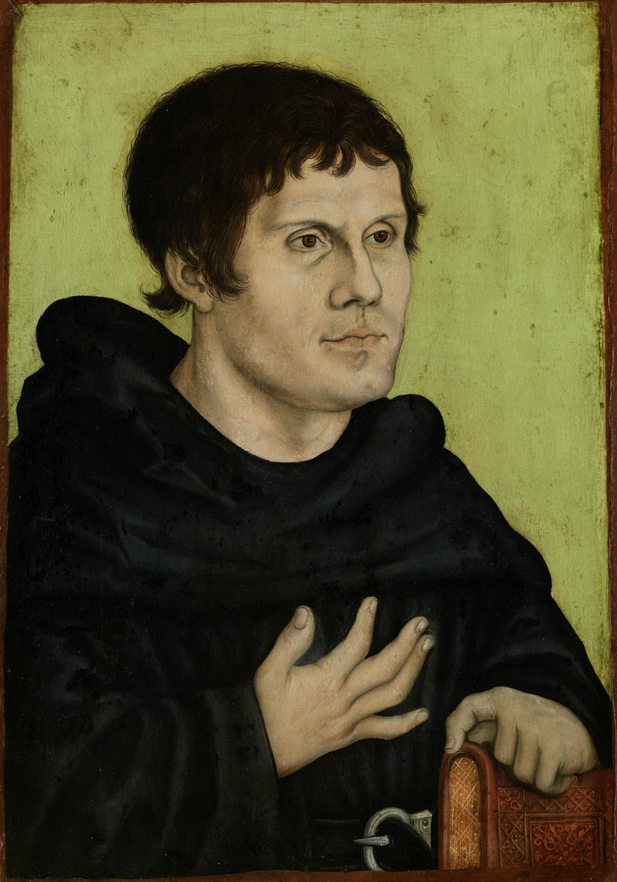 Martin Luther as Augustinian Monk - Lucas Cranach the Elder