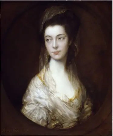Portrait of Mrs. Christopher Horton (1743-1808), future Duchess of Cumberland - Thomas Gainsborough