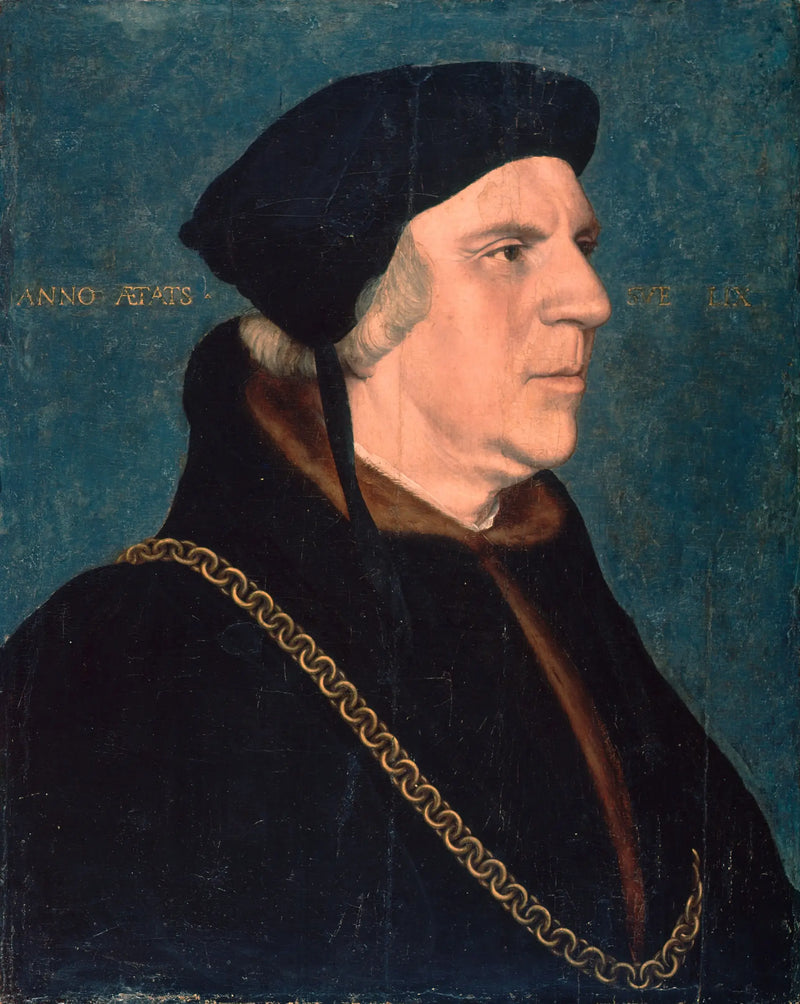 Portrait of William Butts - Hans Holbein the Younger