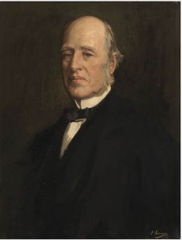 Portrait of W.E.H. Lecky (1838-1903), historian - John Lavery