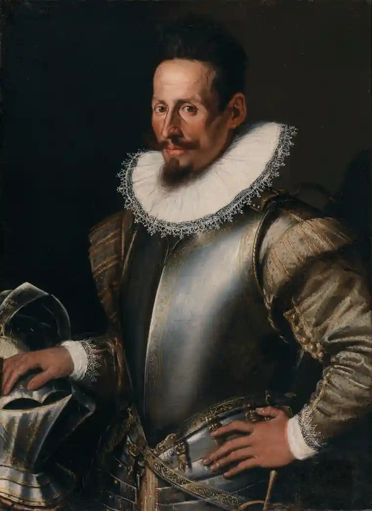Portrait d'un gentilhomme en armure - Lavinia Fontana