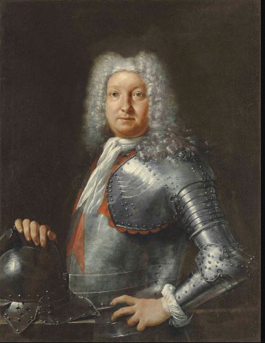 Portrait d'un chevalier de l'ordre de Saint-Étienne, buste - Giuseppe Maria Crespi