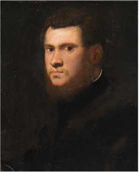 Portrait of a man, probably from the Mazzi family - Jacopo Tintoretto