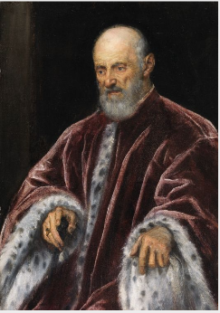 Portrait of a Venetian senator - Jacopo Tintoretto