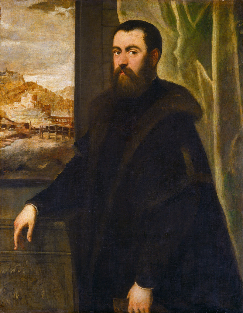 Portrait of a Venetian senator - Jacopo Tintoretto