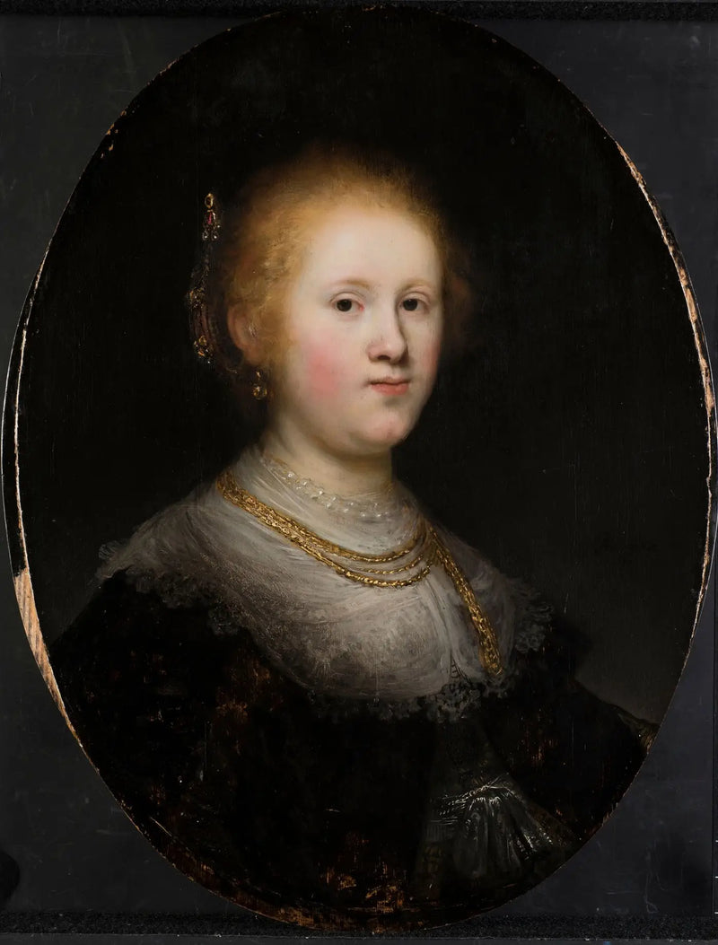 Portrait of a Young Woman - Rembrandt