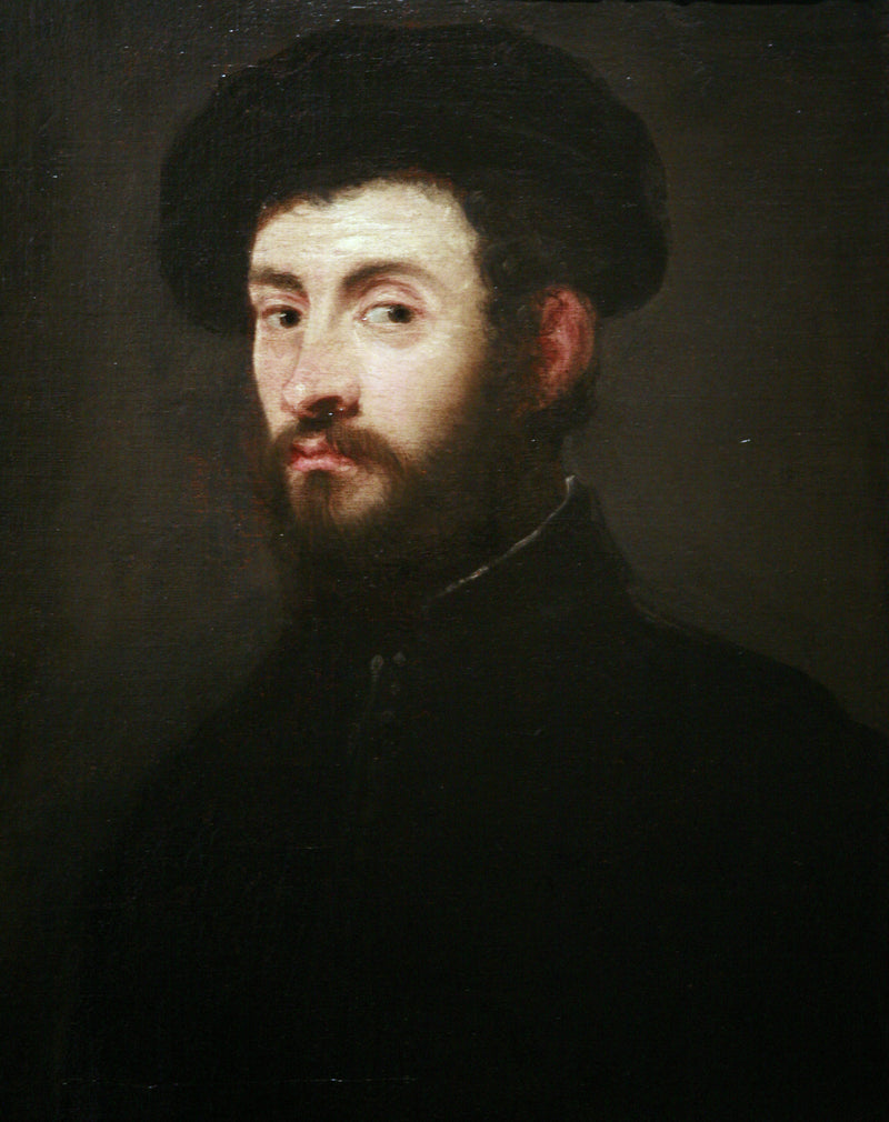 Portrait of a man in bust - Jacopo Tintoretto