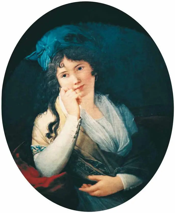 Portrait of the Artist - Marie-Guillemine Benoist