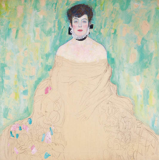 🎨👩‍🎨 Portrait of Amalie Zuckerkandl – Gustav Klimt (circa 1917–1918)