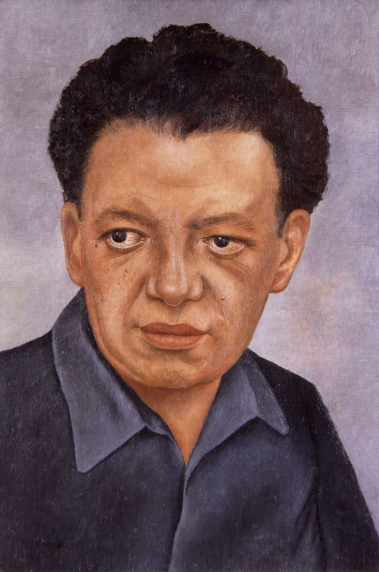 Portrait of Diego Rivera – Frida Kahlo (1937)
