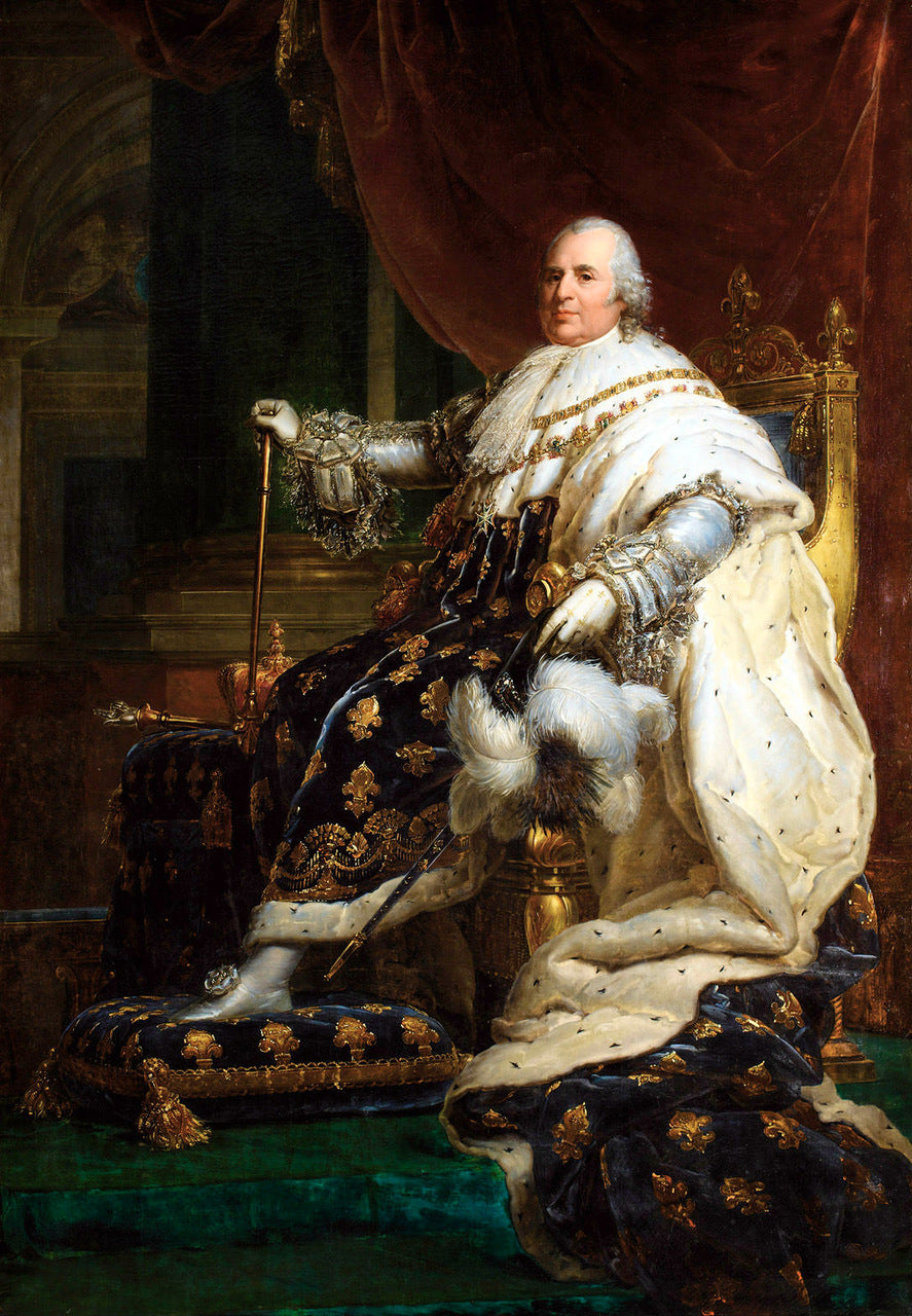 Portrait of Louis XVIII – François Gérard