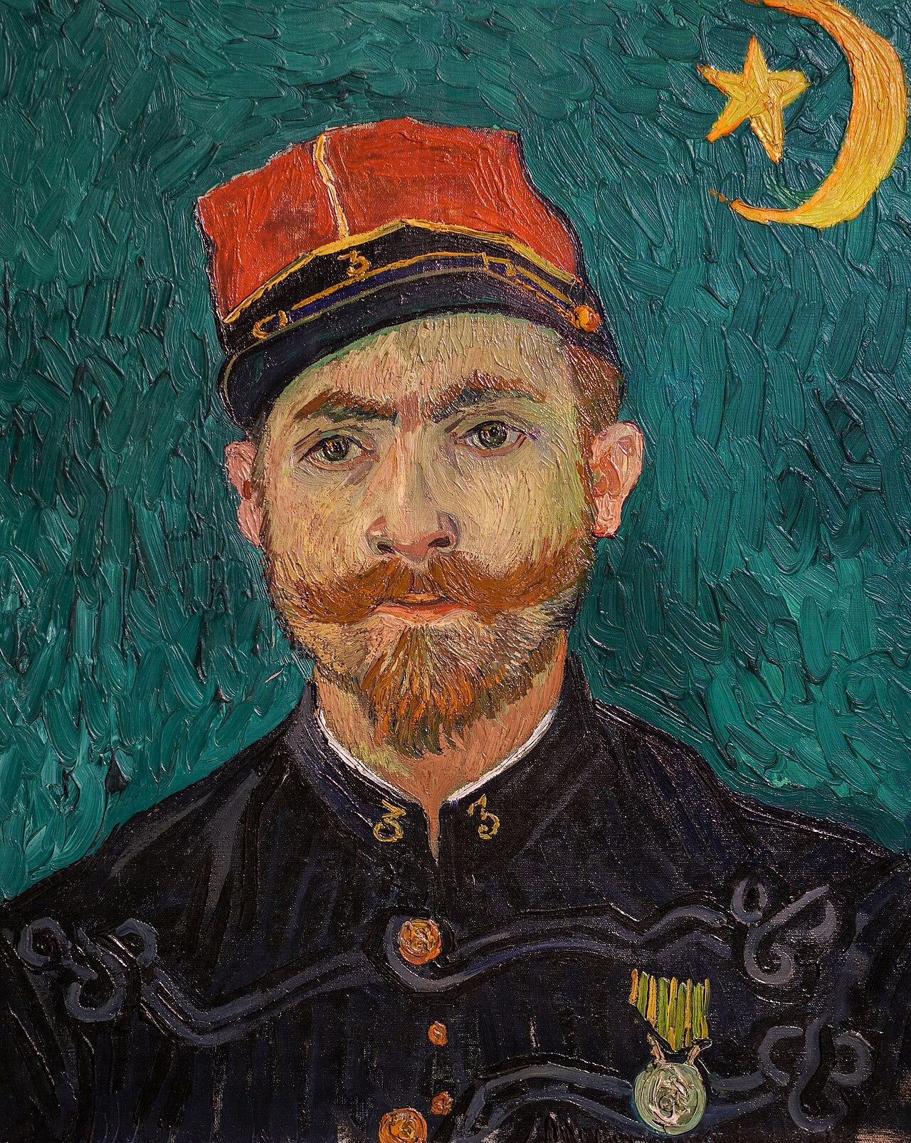 Portrait of Paul-Eugène Milliet - Vincent van Gogh