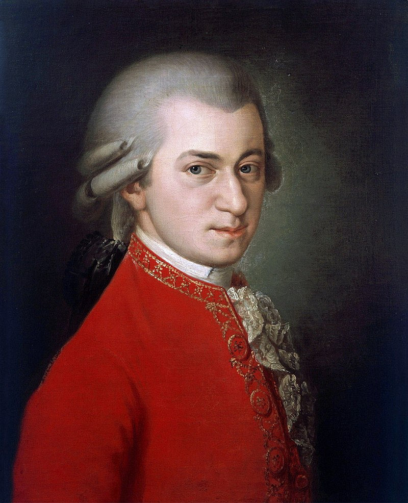 Portrait of Wolfgang Amadeus Mozart (1756–1791) – Barbara Krafft