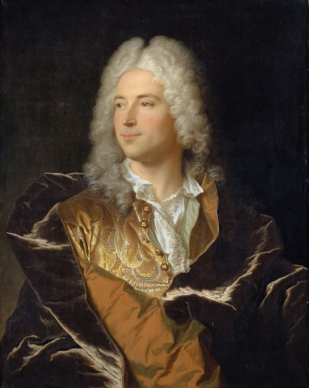 Portrait of the knight Lucas Schaub of Basel – Hyacinthe Rigaud