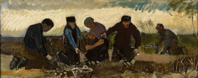 Potato Harvest (five digits) - Vincent van Gogh