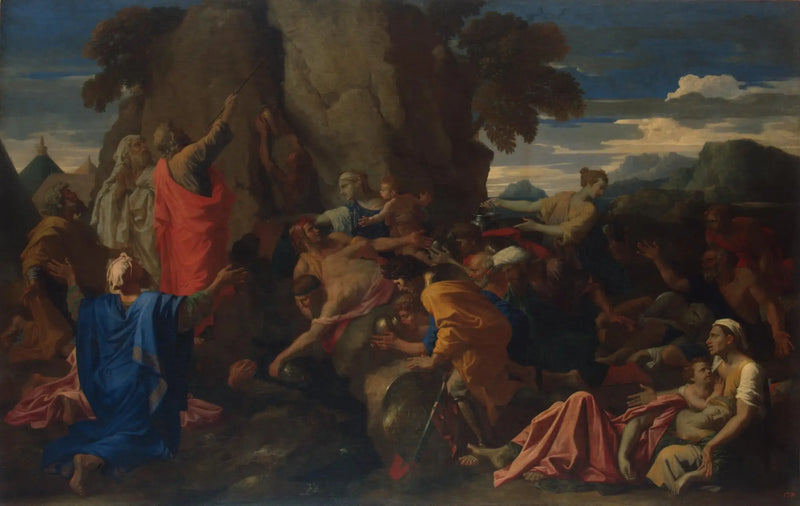 The Clifftop Frappement - Nicolas Poussin