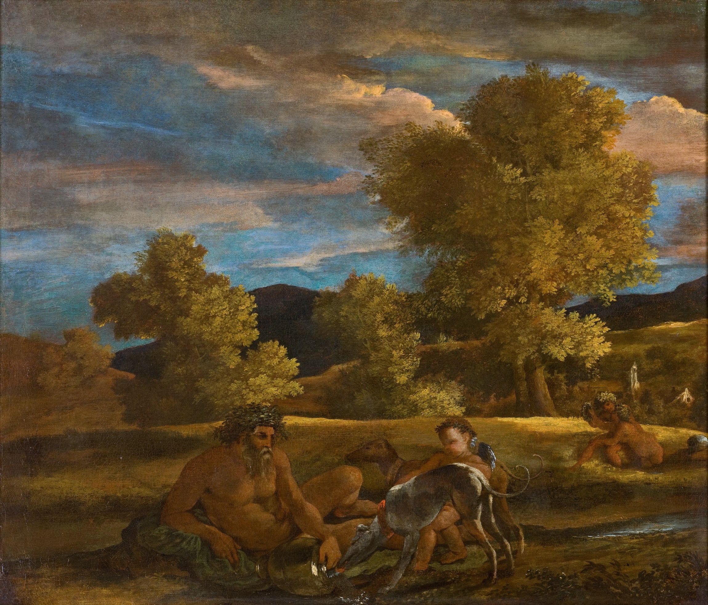 Paysage avec Vénus et Adonis - Nicolas Poussin