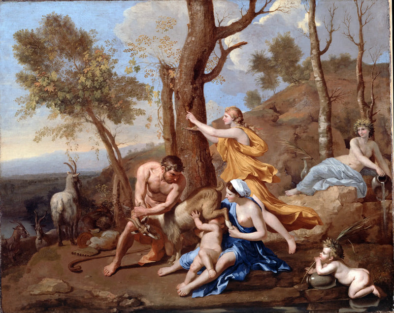 Jupiter's Food - Nicolas Poussin