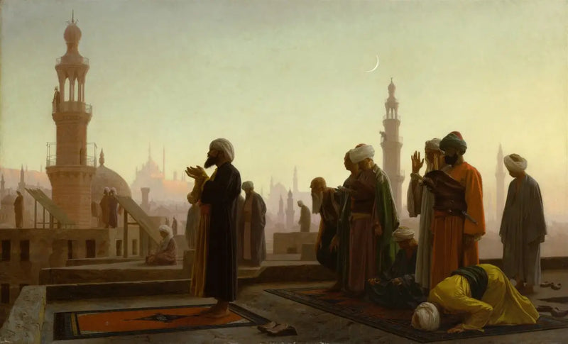 The Prayer in Cairo - Jean-Léon Gérôme