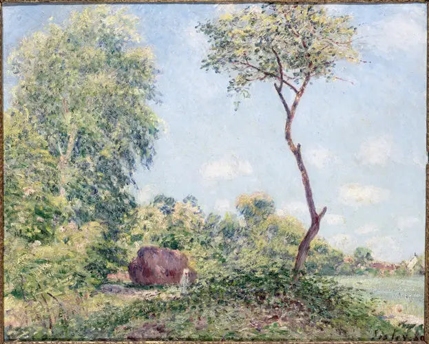 Spring, Trembles and Acacias - Alfred Sisley