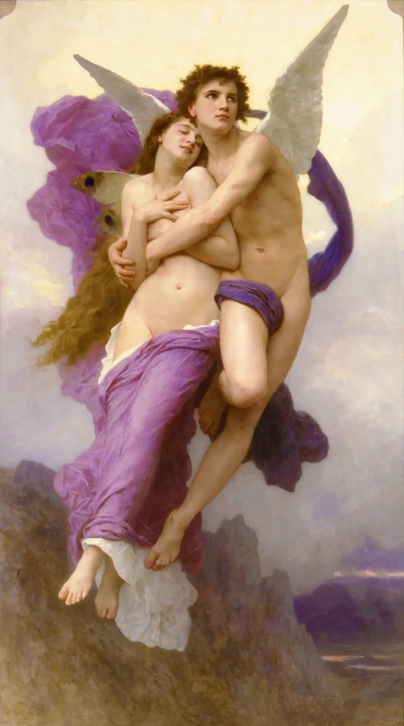 The Rapture of Psyche - Bouguereau