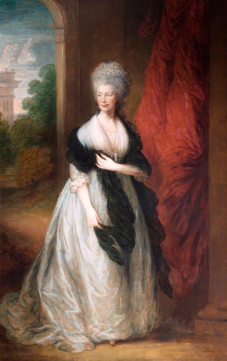 La reine Charlotte (1744–1818) - Thomas Gainsborough